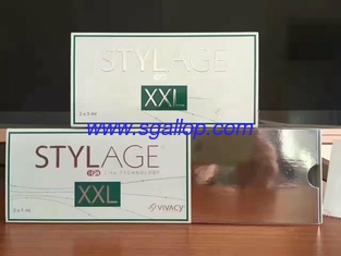 China Hot Sales Stylage  Anti-wrinkle/Cross linked Injection Grade Hyaluronic Acid Filler/Breast Enlargement HA acid filler HA supplier